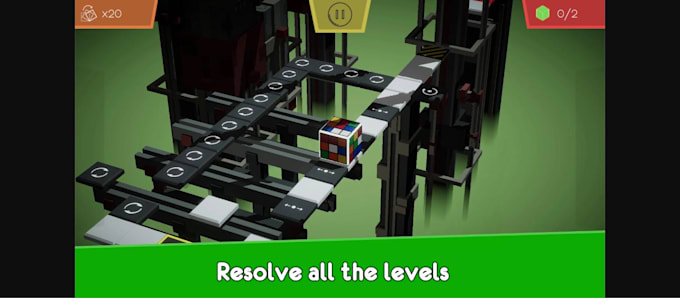 develop a 2d or 3d puzzle game in unity