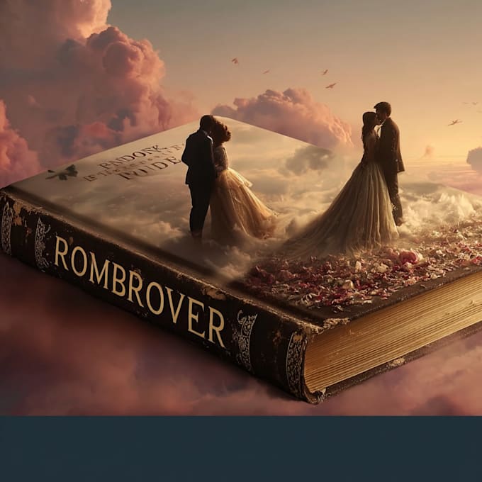 create character illustration for romance book cover
