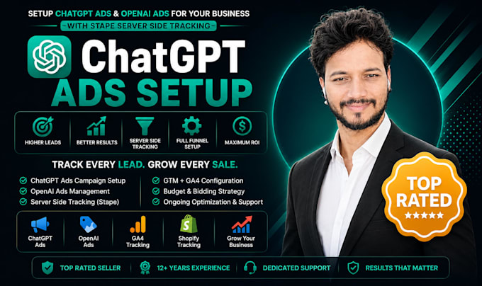 setup chatgpt ads openai ads for your business with stape server side tracking