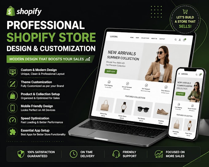 customize the shopify theme and fix shopify store issues