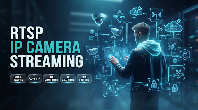 develop rtsp IP camera streaming and multi camera surveillance systems