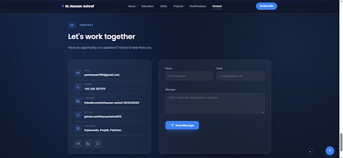 build you a responsive portfolio website