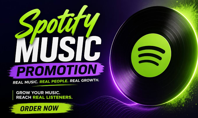 do organic spotify promotion for streams and chart growth