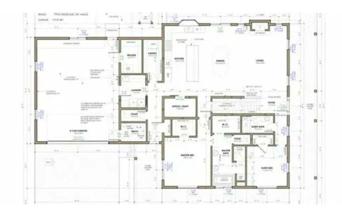 do house city permit drawings, floor plans blueprints, elevations, adu, framing
