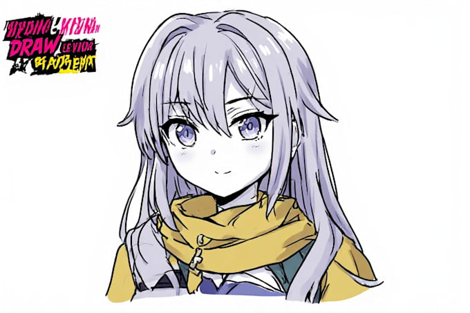 draw you as anime character style