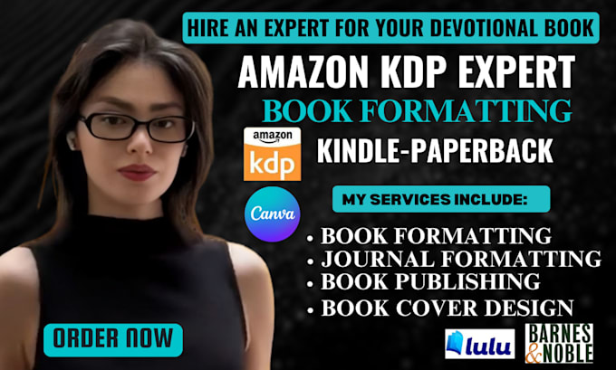 do book formatting, paperback and kindle ebook formatting for amazon KDP