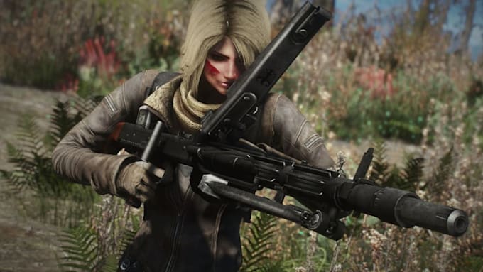 create custom 3d assets weapon armor items for skyrim or se fallout