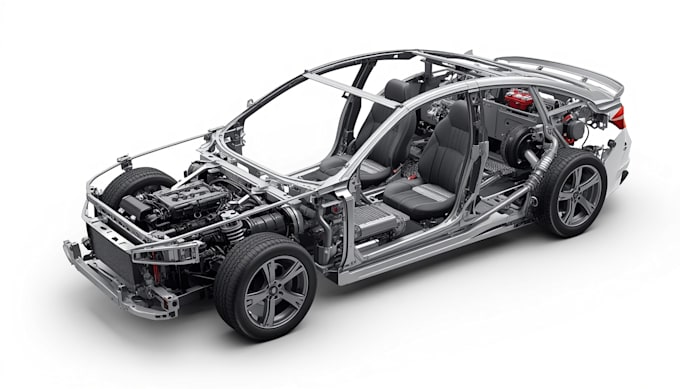 do 3d car modeling, custom car model, car animation, widebody kit, car interior