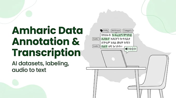 do amharic data annotation, transcription, and labeling for ai