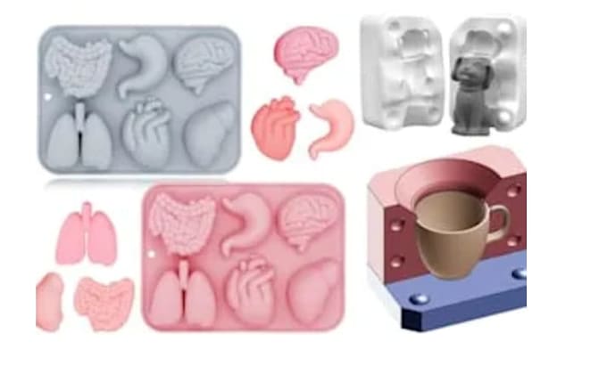 do plastic injection mold, silicone mold, rubber chocolate mold, bottle cover