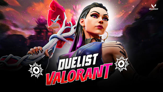 create valorant gaming youtube thumbnails