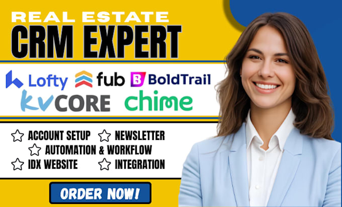 setup lofty CRM website real estate idx website lofty smart plan follow up boss
