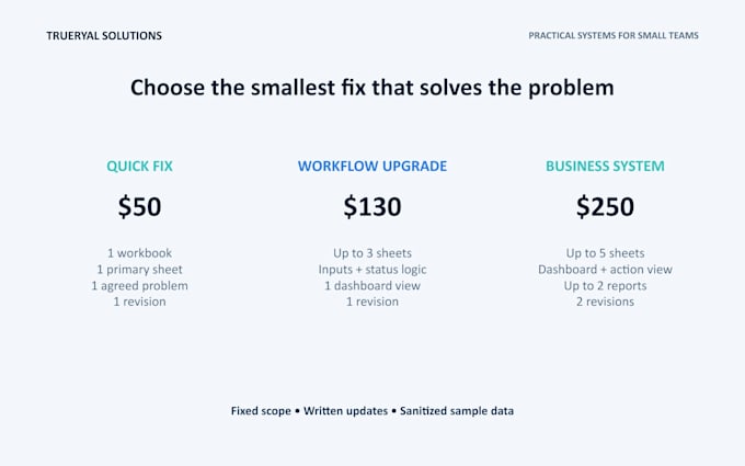 fix clean up and improve your excel spreadsheet