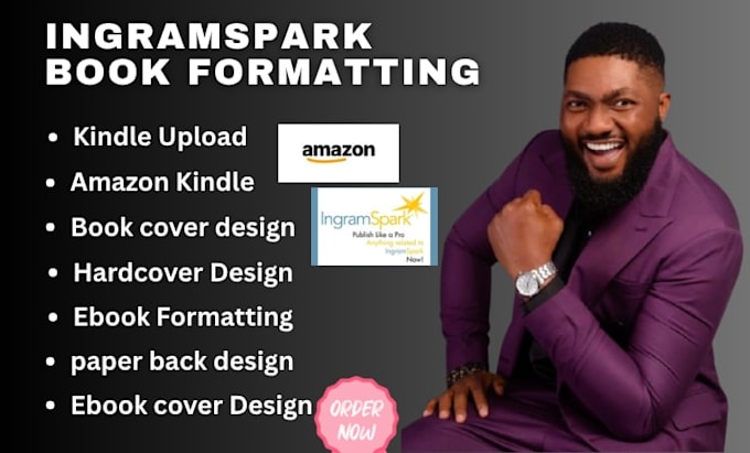 book editing, kindle formatting, ingram spark formatting for amazon