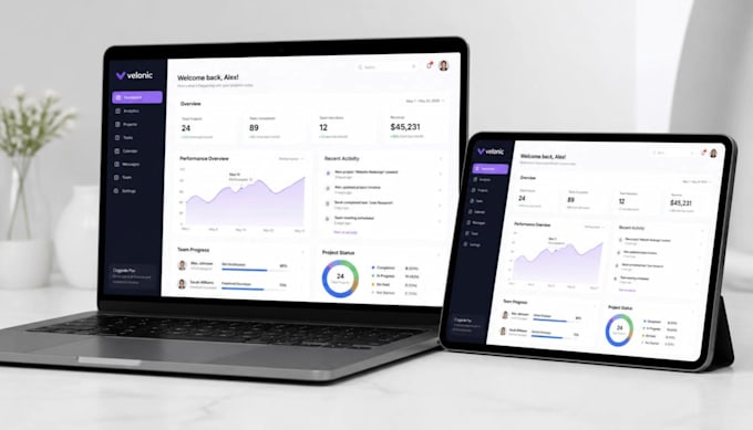 do custom website development as react js developer