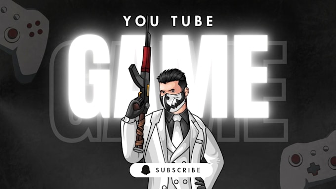 design eye catching free fire pubg gaming thumbnail