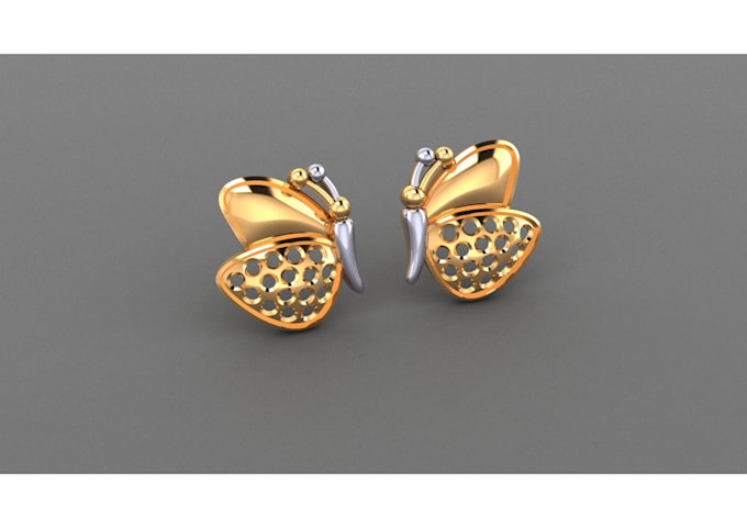 make a beautiful pair of earings