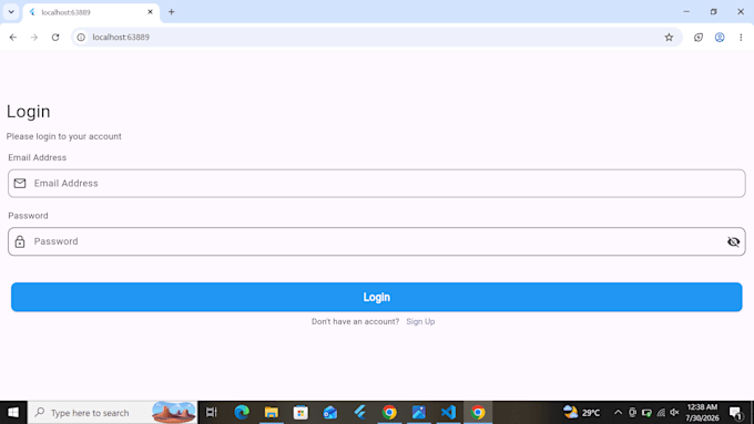 develop a flutter mobile app