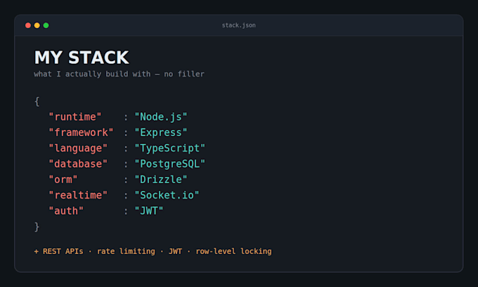 develop your backend using node js and express