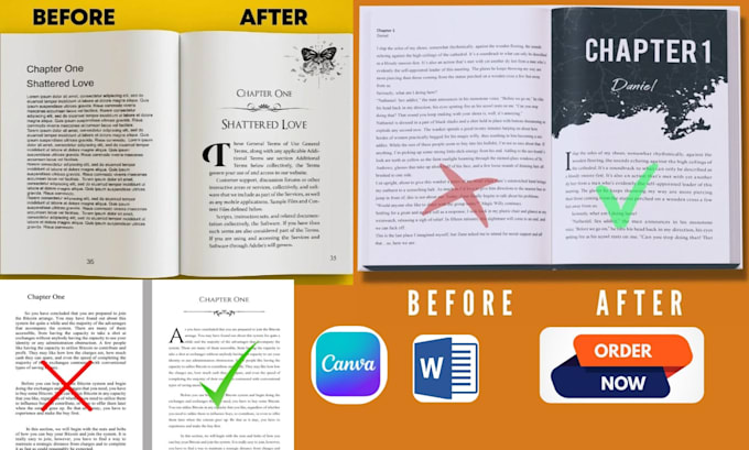 do KDP manuscript formatting and layout design for amazon paperback