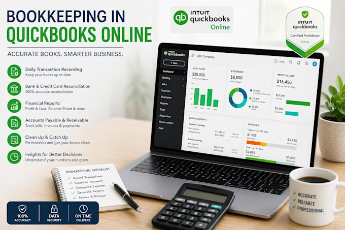 do quickbooks online bookkeeping and accounting