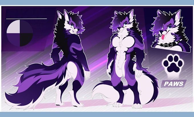 furry reference sheet furry art nsfw ref sheet furry character reference sheet