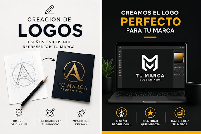 hare de tu logo un espectaculo