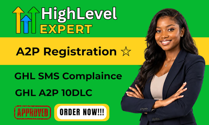do ghl a2p 10dlc registration, sms compliance, ghl a2p setup