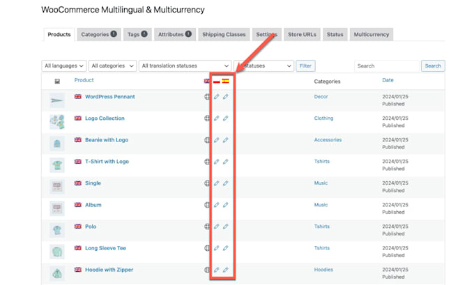 configure wpml and translate full wordpress site using wpml and fix wpml issues
