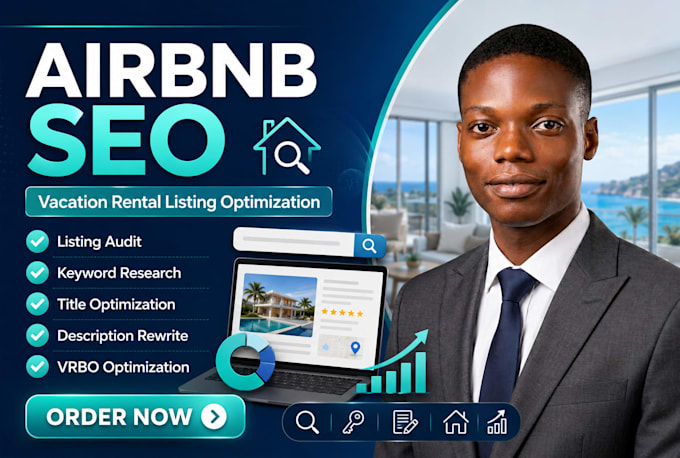 provide airbnb SEO and vacation rental listing optimization