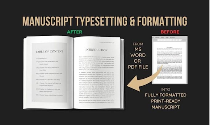 do manuscript formatting paperback formatting kdp amazon manuscript formatting