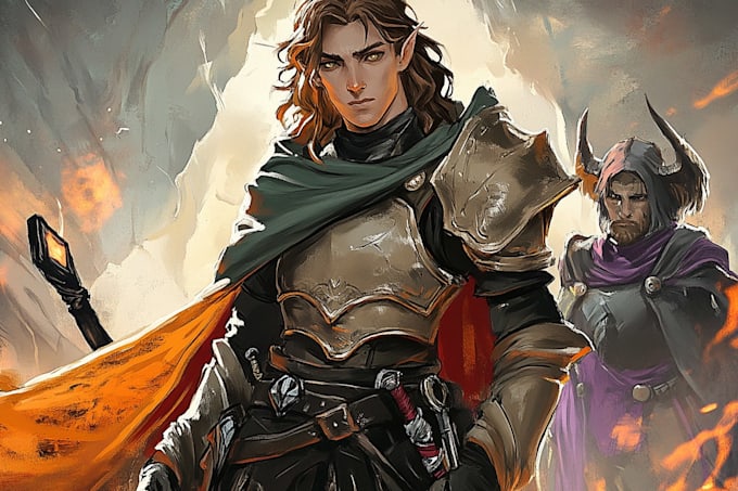dnd character or dnd character design