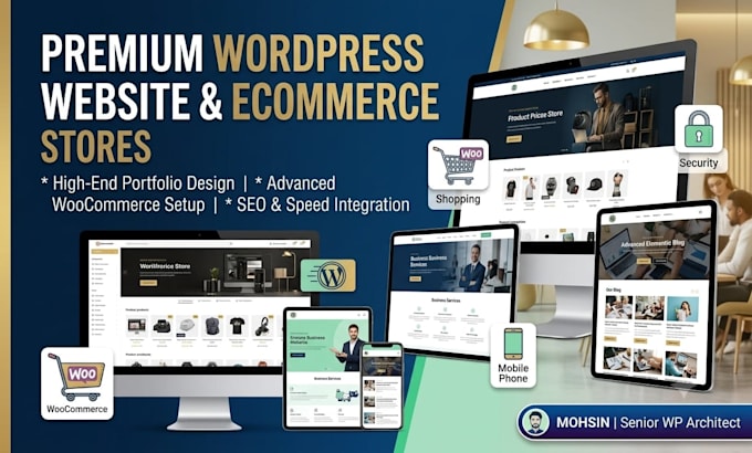 design, or redesign a responsive wordpress website