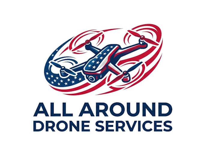 design high quality american icon drone logo