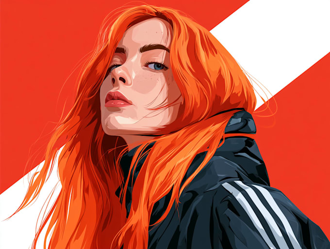 draw vector art portrait face, vehicle