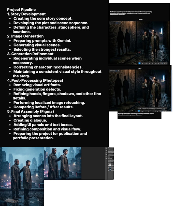 create ai visual novel scenes