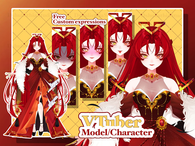 vtuber model character design