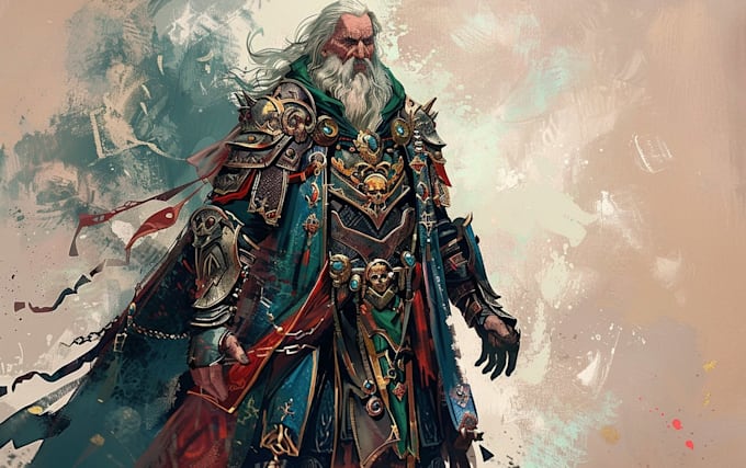 fantasy character art and fantasy character art