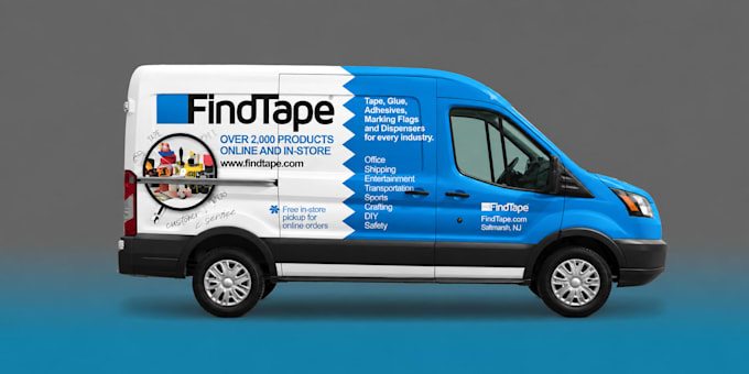 do professional van wrap, car wrap, vehicle wrap, comany van wrap design