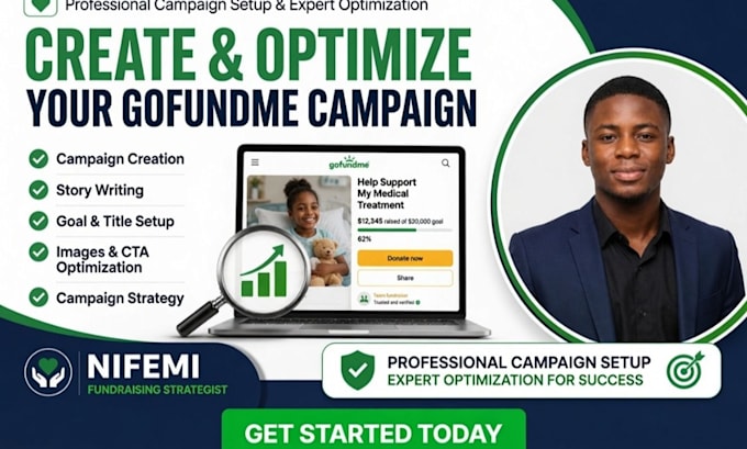 create and optimize your gofundme campaign for success