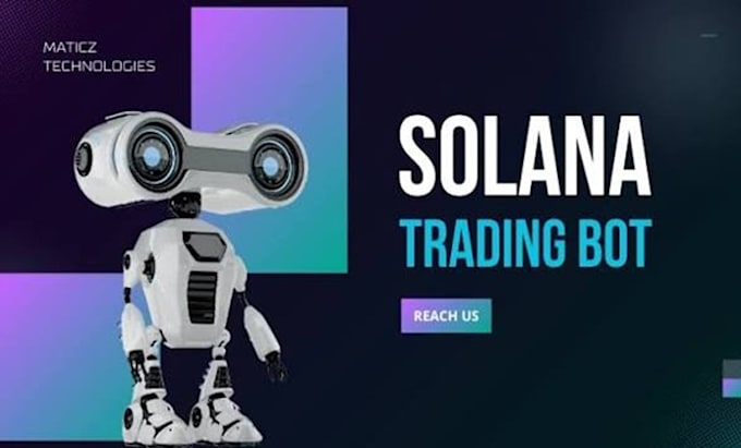 develop solana trading bot, arbitrage bot, market maker bot, and volume bot