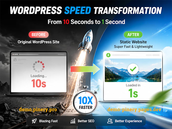 convert wordpress to a fast static site on cloudflare pages