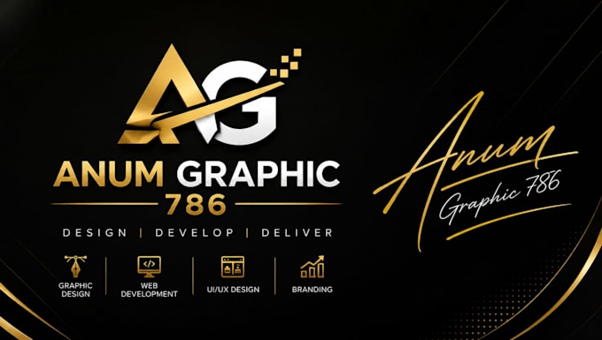 design artistic signature or autograph