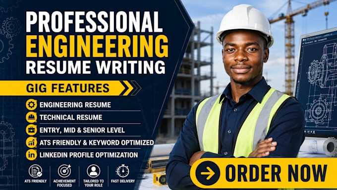 write an ats engineering resume, CV, cand linkedin profile
