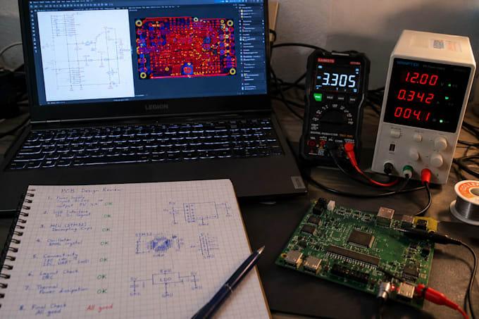 review, debug, and optimize your pcb and electronic circuit design