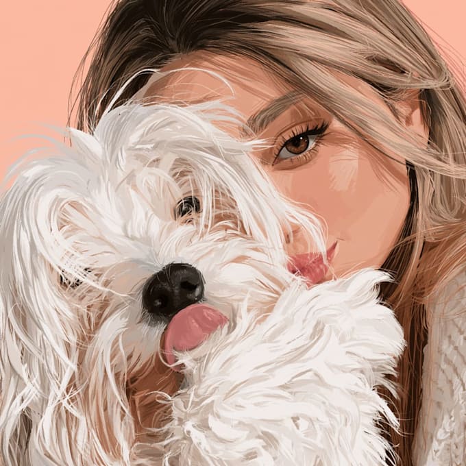 draw a cute illustration from your photo