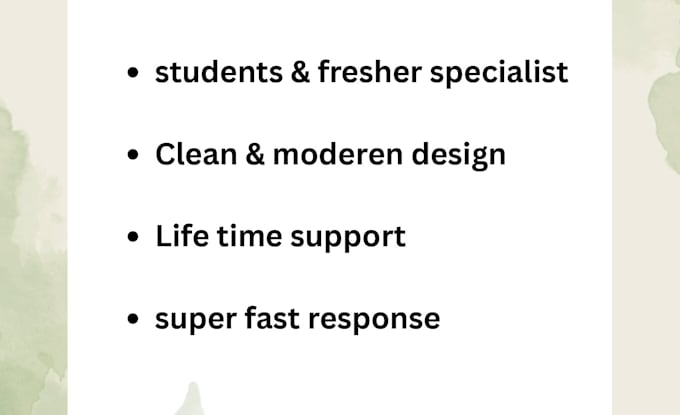 write ats resume and linkedin profile for fresh graduate