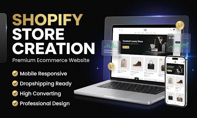 create a modern shopify ecommerce store
