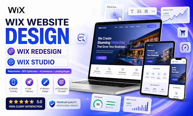 design redesign wordpress  website or develop an ecommerce online store