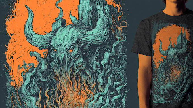 do modern typography minimalist t shirt design